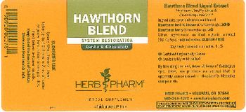 Herb Pharm Hawthorn Blend - herbal supplement