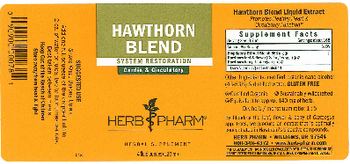 Herb Pharm Hawthorn Blend - herbal supplement