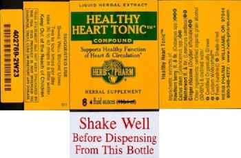 Herb Pharm Healthy Heart Tonic Compound - herbal supplement