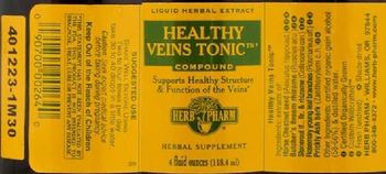 Herb Pharm Healthy Veins Tonic Compound - herbal supplement