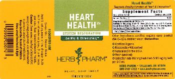 Herb Pharm Heart Health - herbal supplement