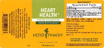 Herb Pharm Heart Health - herbal supplement