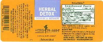 Herb Pharm Herbal Detox - herbal supplement