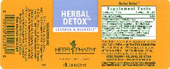 Herb Pharm Herbal Detox - herbal supplement