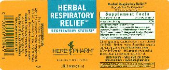 Herb Pharm Herbal Respiratory Relief - herbal supplement