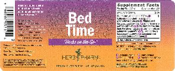 Herb Pharm Herbs On The Go Bed Time - herbal supplement