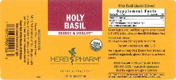 Herb Pharm Holy Basil - herbal supplement