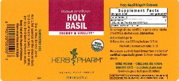 Herb Pharm Holy Basil - herbal supplement