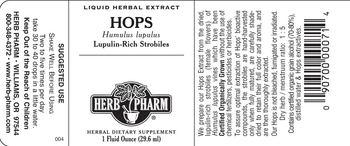 Herb Pharm Hops - herbal supplement