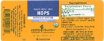 Herb Pharm Hops - herbal supplement