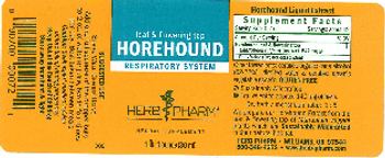 Herb Pharm Horehound - herbal supplement