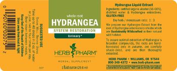 Herb Pharm Hydrangea - herbal supplement