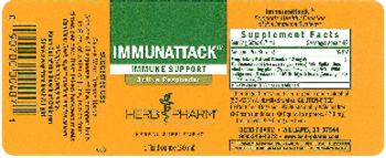 Herb Pharm Immunattack - herbal supplement