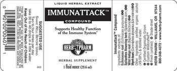 Herb Pharm Immunattack Compound - herbal supplement