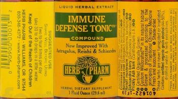 Herb Pharm Immune Defense Tonic Compound - herbal supplement
