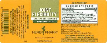 Herb Pharm Joint Flexibility - herbal supplement