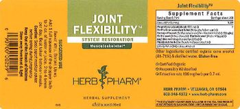 Herb Pharm Joint Flexibility - herbal supplement