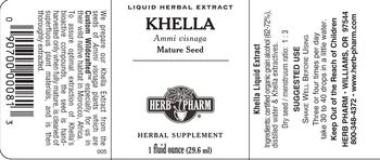 Herb Pharm Khella - herbal supplement