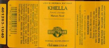Herb Pharm Khella - herbal supplement