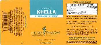 Herb Pharm Khella - herbal supplement