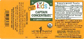 Herb Pharm Kids Captain Concentrate - herbal supplement