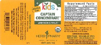 Herb Pharm Kids Captain Concentrate Alcohol Free - herbal supplement