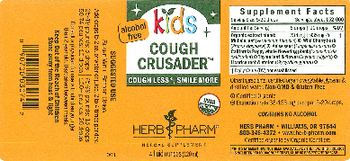 Herb Pharm Kids Cough Crusader - herbal supplement