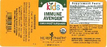 Herb Pharm Kids Immune Avenger Alcohol Free - herbal supplement