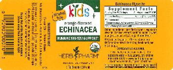Herb Pharm Kids Orange-Flavored Echinacea Alcohol-Free - herbal supplement