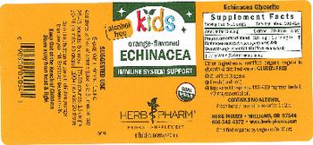 Herb Pharm Kids Orange-Flavored Echinacea Alcohol Free - herbal supplement