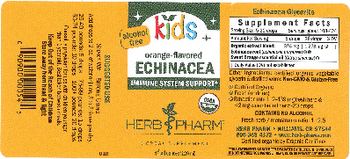 Herb Pharm Kids Orange-Flavored Echinacea Alcohol Free - herbal supplement