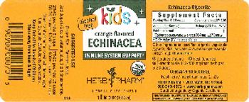 Herb Pharm Kids Orange-Flavored Echinacea Alcohol Free - herbal supplement
