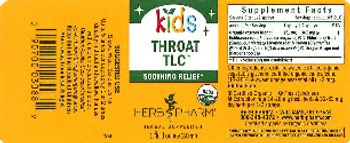Herb Pharm Kids Throat TLC - herbal supplement