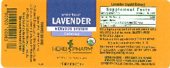 Herb Pharm Lavender - herbal supplement