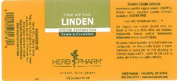 Herb Pharm Linden - herbal supplement