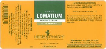 Herb Pharm Lomatium - herbal supplement