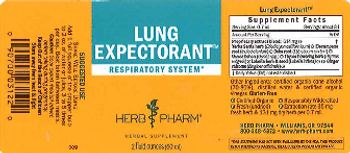 Herb Pharm Lung Expectorant - herbal supplement
