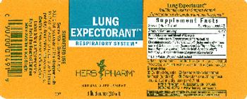 Herb Pharm Lung Expectorant - herbal supplement