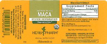 Herb Pharm Maca - herbal supplement