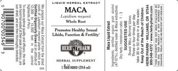 Herb Pharm Maca - herbal supplement