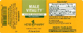 Herb Pharm Male Vitality - herbal supplement