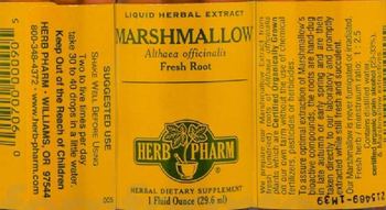 Herb Pharm Marshmallow - herbal supplement