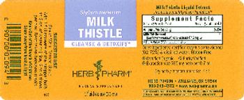 Herb Pharm Milk Thistle - herbal supplement