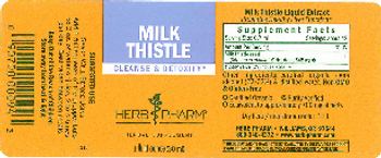 Herb Pharm Milk Thistle - herbal supplement