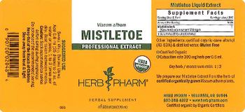 Herb Pharm Mistletoe - herbal supplement