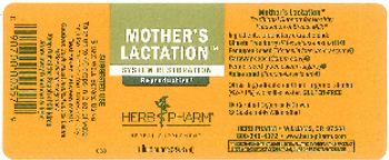 Herb Pharm Mother's Lactation - herbal supplement