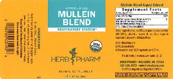 Herb Pharm Mullein Blend - herbal supplement