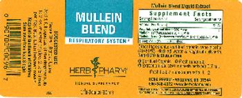 Herb Pharm Mullein Blend - herbal supplement