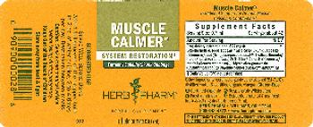 Herb Pharm Muscle Calmer - herbal supplement