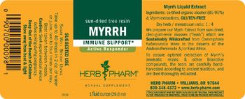 Herb Pharm Myrrh - herbal supplement